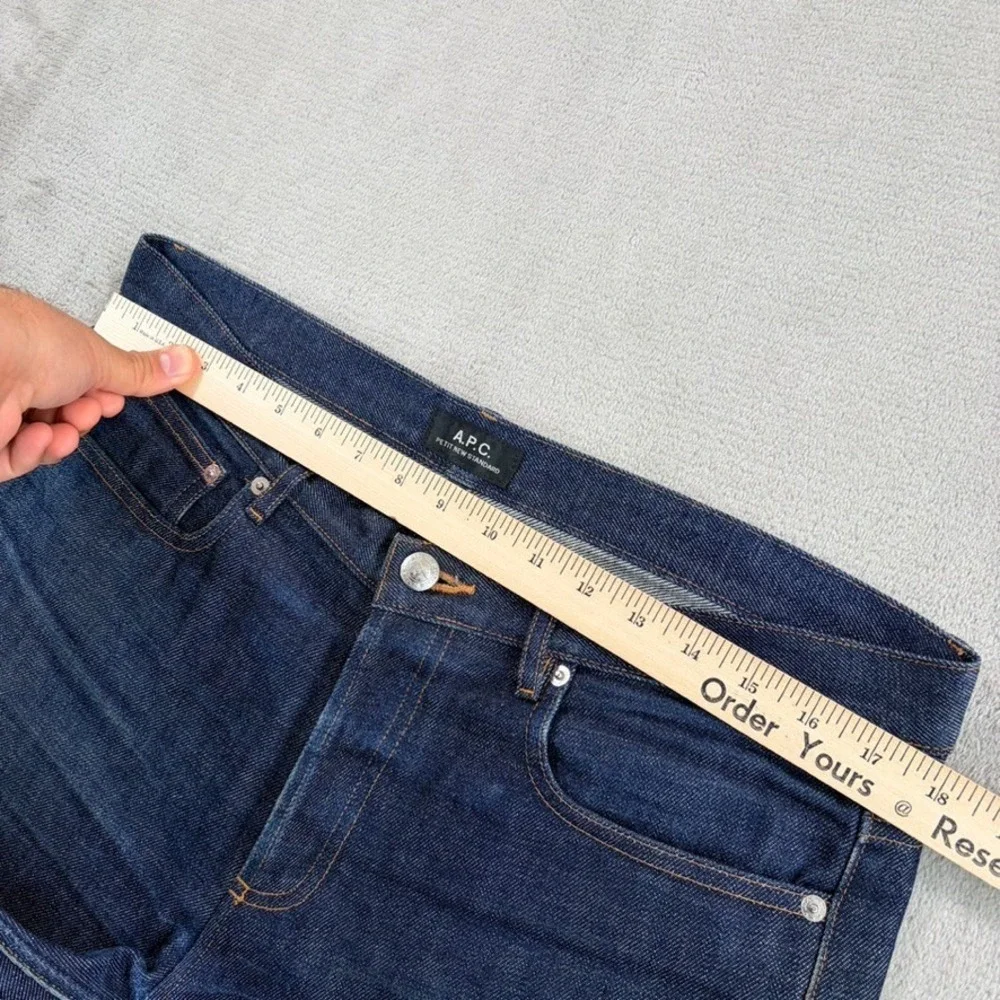 A.P.C. Petit New Standard Japanese‎ Selvedge Jeans Blue Men 32x34 Slim Straight